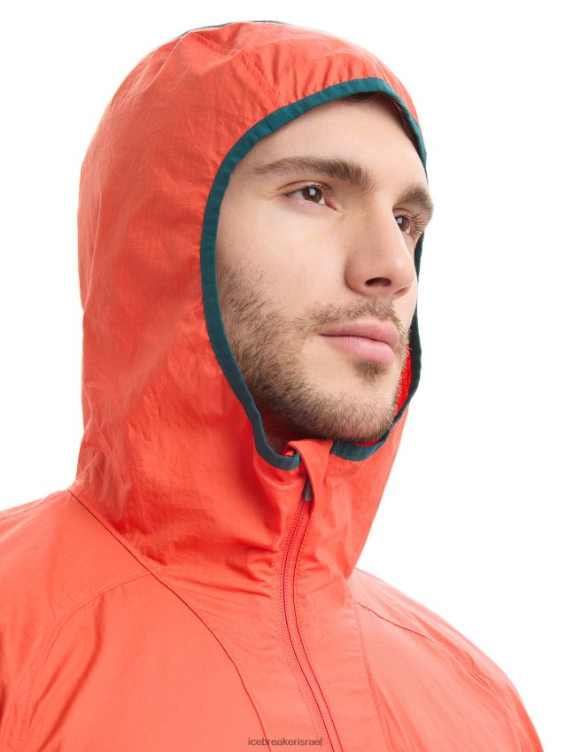 הַלבָּשָׁה Icebreaker מעיל רוח של shell+ כותנה מרינו אדמה/לודן תוסס גברים 42N8VN238
