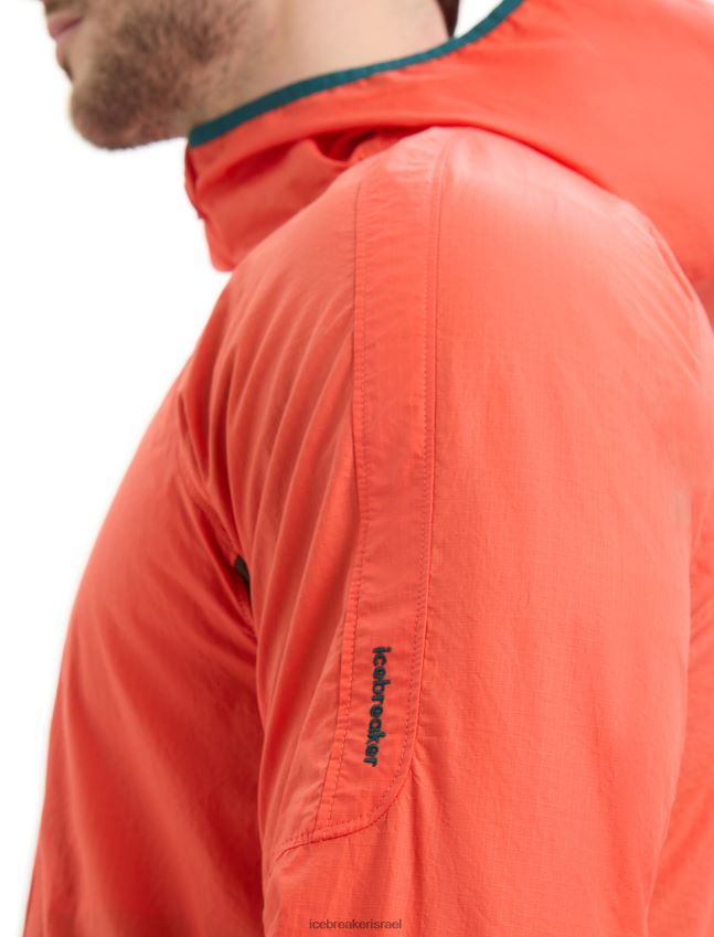 הַלבָּשָׁה Icebreaker מעיל רוח של shell+ כותנה מרינו אדמה/לודן תוסס גברים 42N8VN238