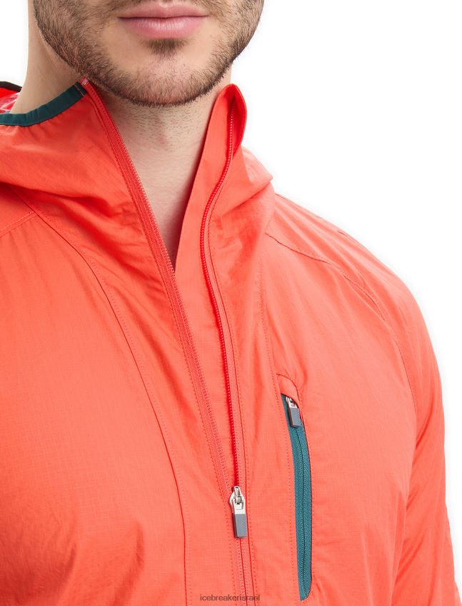 הַלבָּשָׁה Icebreaker מעיל רוח של shell+ כותנה מרינו אדמה/לודן תוסס גברים 42N8VN238
