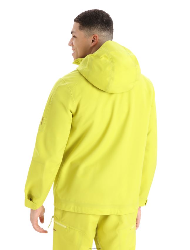 הַלבָּשָׁה Icebreaker מעיל קפוצ'ון shell+ מרינו זוהר גברים 42N8VN394