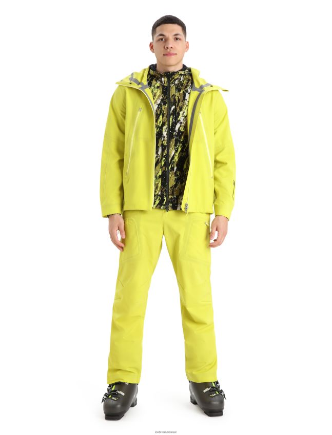 הַלבָּשָׁה Icebreaker מעיל קפוצ'ון shell+ מרינו זוהר גברים 42N8VN394