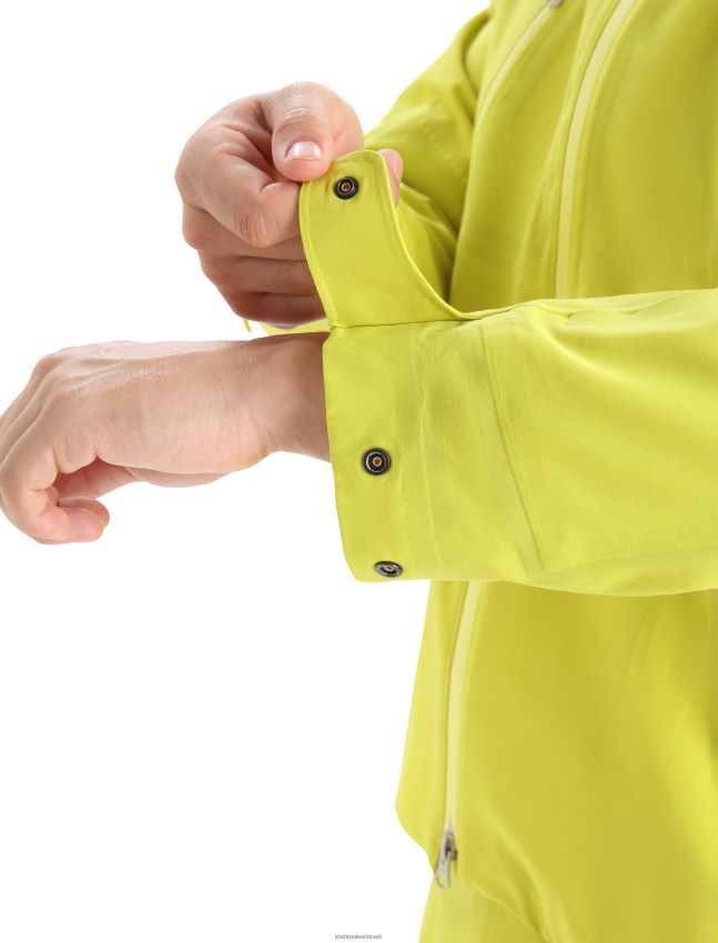 הַלבָּשָׁה Icebreaker מעיל קפוצ'ון shell+ מרינו זוהר גברים 42N8VN394