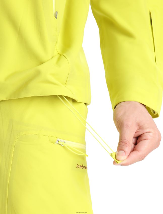 הַלבָּשָׁה Icebreaker מעיל קפוצ'ון shell+ מרינו זוהר גברים 42N8VN394