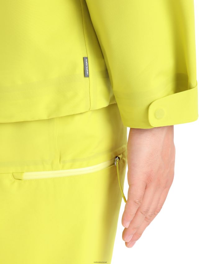 הַלבָּשָׁה Icebreaker מעיל קפוצ'ון shell+ מרינו זוהר גברים 42N8VN394