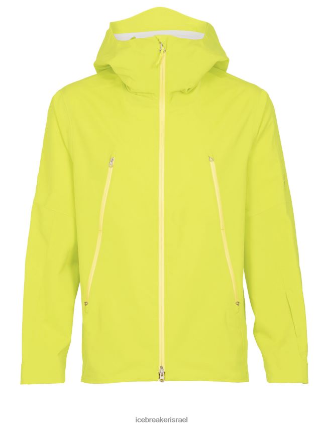 הַלבָּשָׁה Icebreaker מעיל קפוצ'ון shell+ מרינו זוהר גברים 42N8VN394