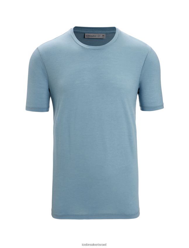 הַלבָּשָׁה Icebreaker מרינו tech lite ii חולצה עם שרוול קצר כחול אסטרלי גברים 42N8VN27