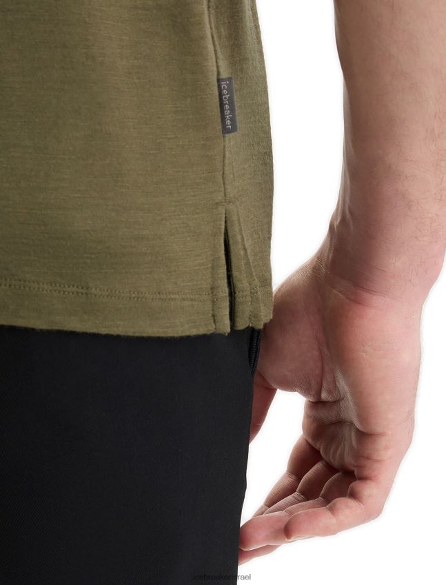 הַלבָּשָׁה Icebreaker מרינו tech lite ii פולו עם שרוול קצר לודן גברים 42N8VN39