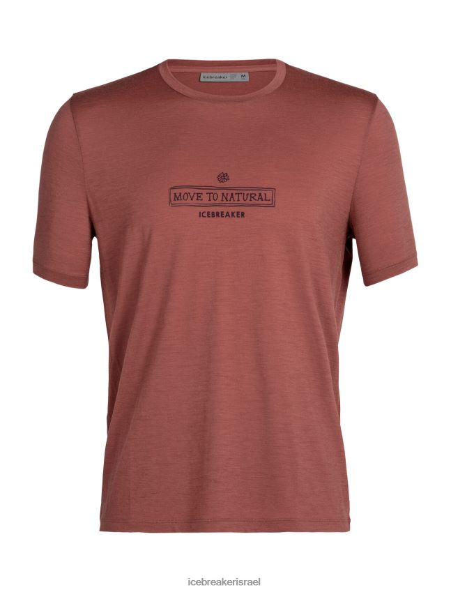 הַלבָּשָׁה Icebreaker מרינו tech lite ii חולצת טריקו עם שרוולים קצרים שגדלה בדרום עַנָב גברים 42N8VN483