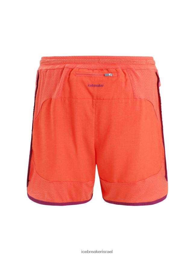 הַלבָּשָׁה Icebreaker מכנסי מרינו קצרים zoneknit אברש אדמה תוסס/גו ברי גברים 42N8VN250