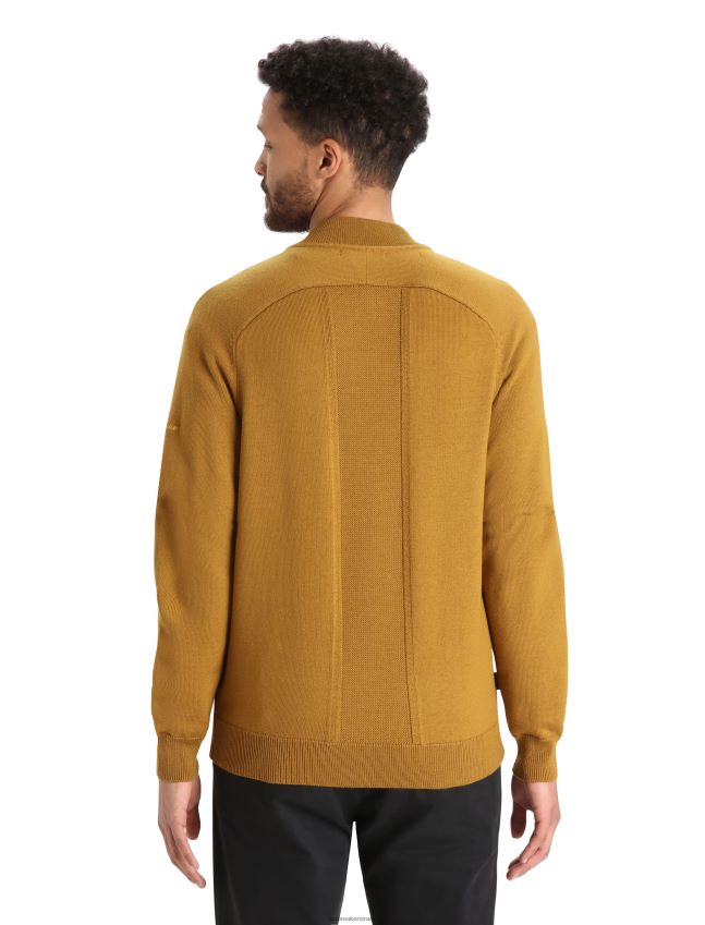 הַלבָּשָׁה Icebreaker מותג עירוני zoneknit מרינו מפציץ סריג מבודד צפורן גברים 42N8VN418