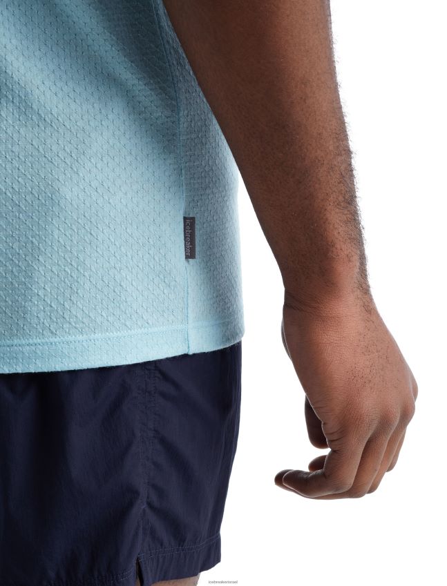 הַלבָּשָׁה Icebreaker מיכל מרינו zoneknit אזול/אובך גברים 42N8VN490