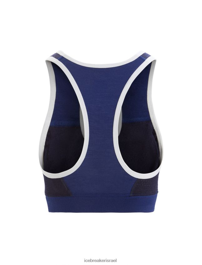 הַלבָּשָׁה Icebreaker חזיית ספורט zoneknit מרינו חיל הים המלכותי/צי חצות נשים 42N8VN542