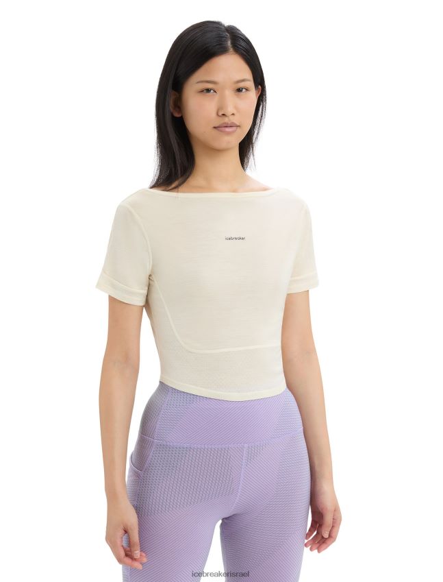 הַלבָּשָׁה Icebreaker zoneknit מרינו חולצת טריקו עם שרוולים קצרים גִיר נשים 42N8VN667