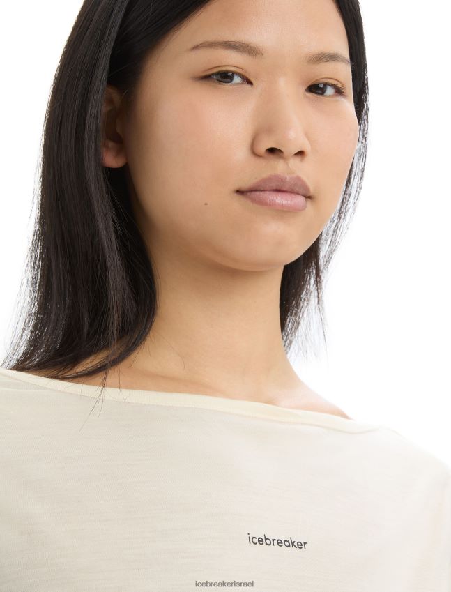 הַלבָּשָׁה Icebreaker zoneknit מרינו חולצת טריקו עם שרוולים קצרים גִיר נשים 42N8VN667