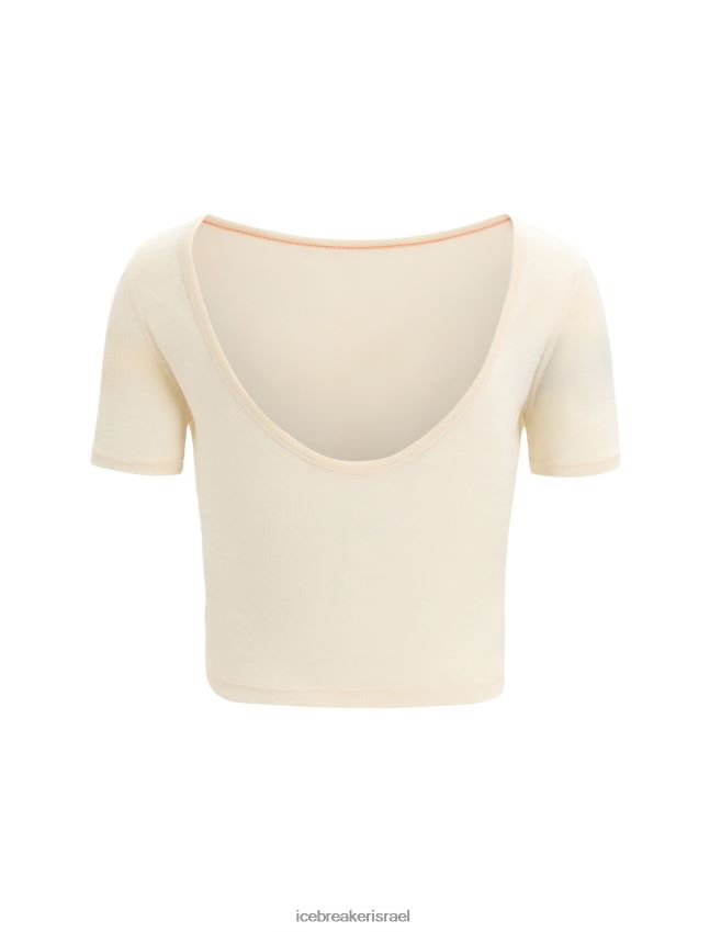 הַלבָּשָׁה Icebreaker zoneknit מרינו חולצת טריקו עם שרוולים קצרים גִיר נשים 42N8VN667