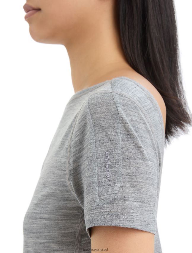 הַלבָּשָׁה Icebreaker zoneknit מרינו חולצת טריקו עם שרוולים קצרים מטרו אברש נשים 42N8VN669