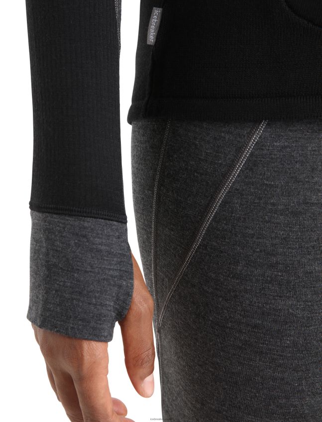 הַלבָּשָׁה Icebreaker אפוד מבודד zoneknit מרינו שָׁחוֹר נשים 42N8VN684